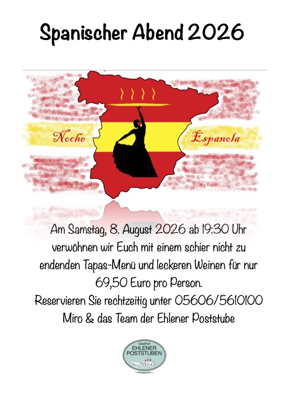 Spanischer Abend ... 08. August 2026
